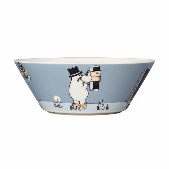 Arabia Moomin Moominpappa Grey Bowl