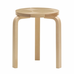 Artek + Marimekko Alvar Aalto Stool 60 Kivet - 90th Anniversary Edition