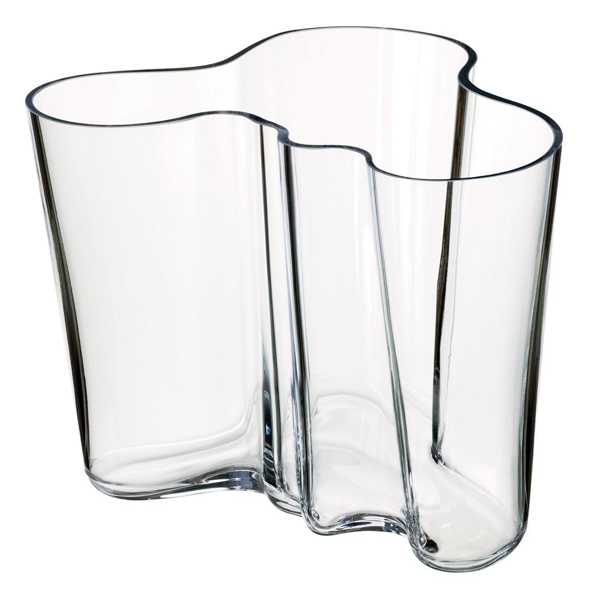 iittala Aalto Clear Vase - 6-1/4