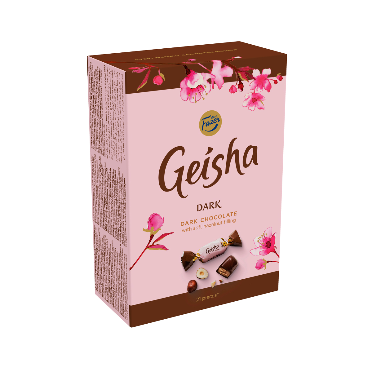 Fazer Geisha Dark Chocolate with Hazelnut Box 51/4 oz Made in Finland