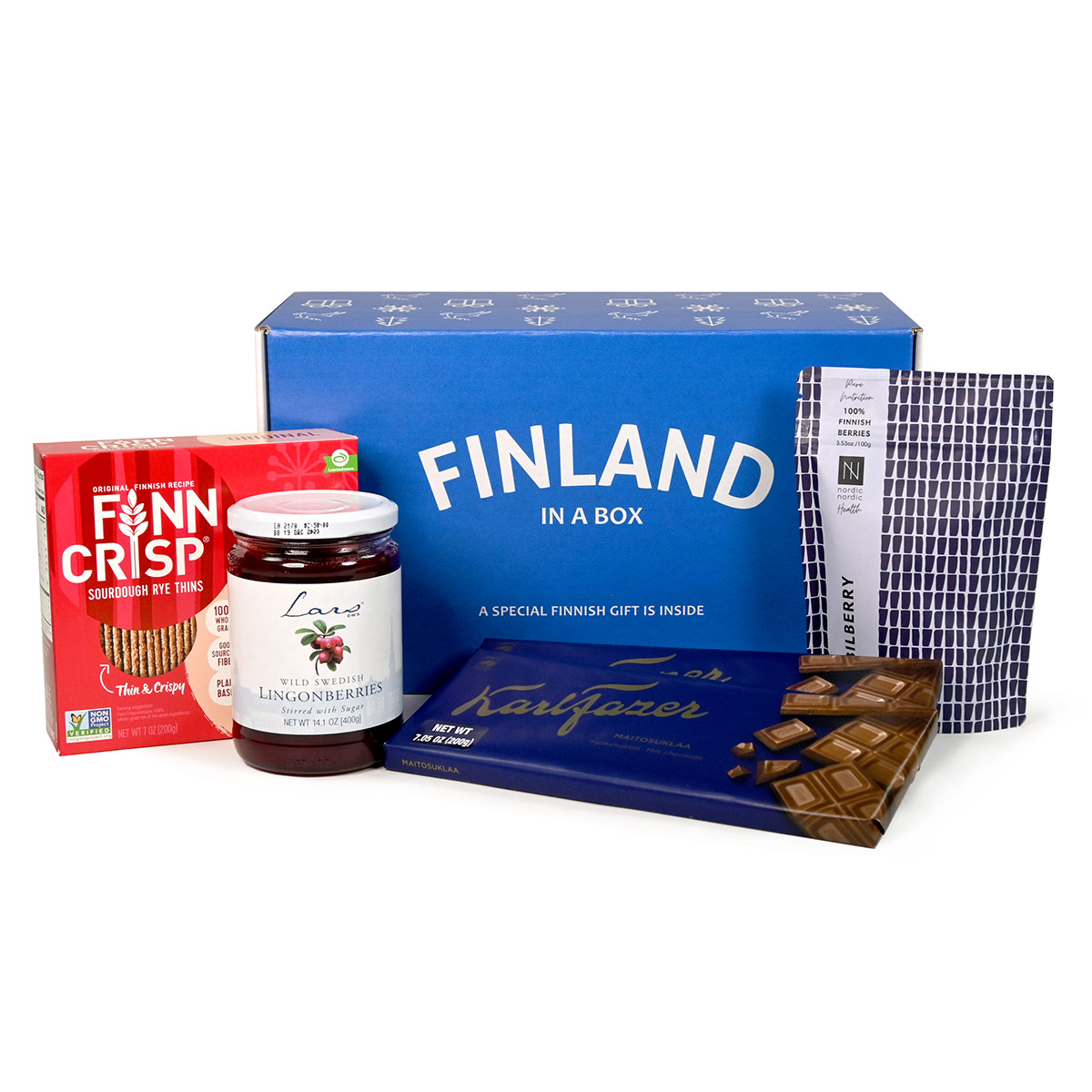 Finland in a Box Taste of Finland Gift Set Finnish Gifts for Him