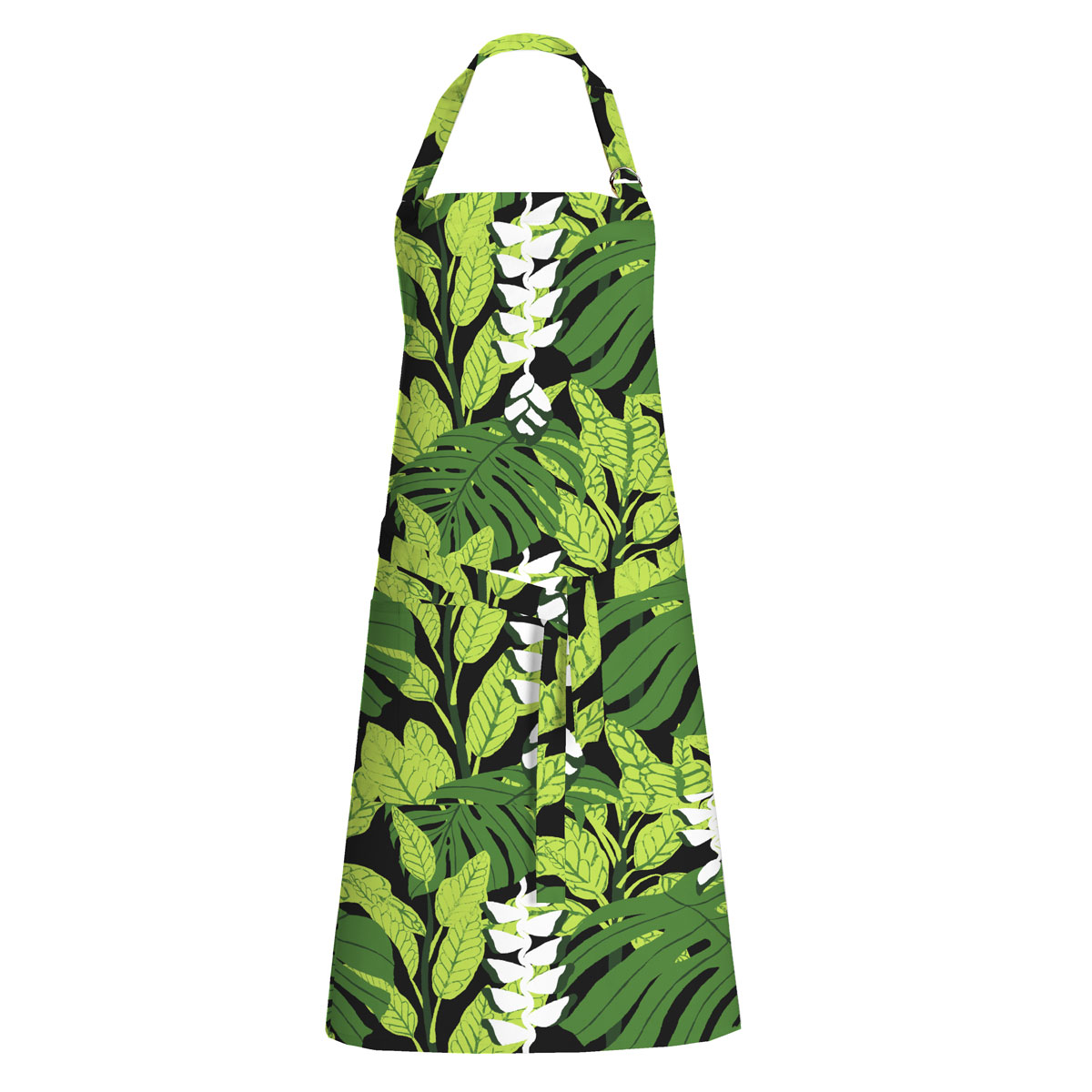 Finlayson Bunaken Black / Green Apron Kitchen & Dining Sale