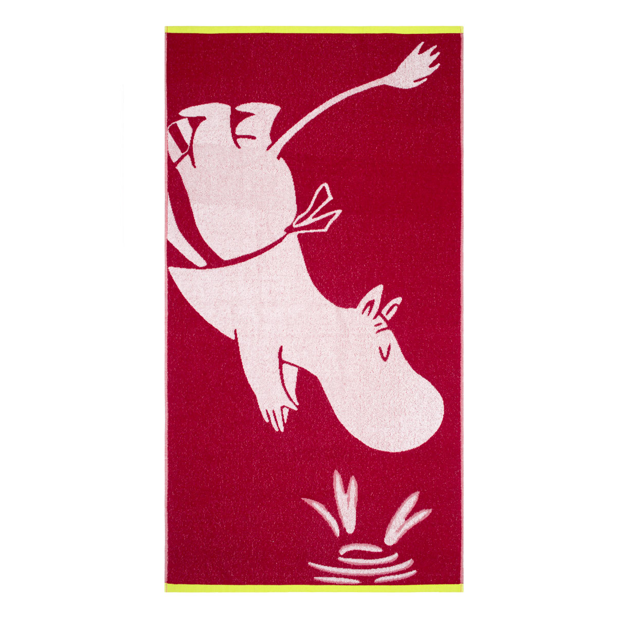 Finlayson Moominmamma Dark Red Bath Towel Finlayson Moomin Bath