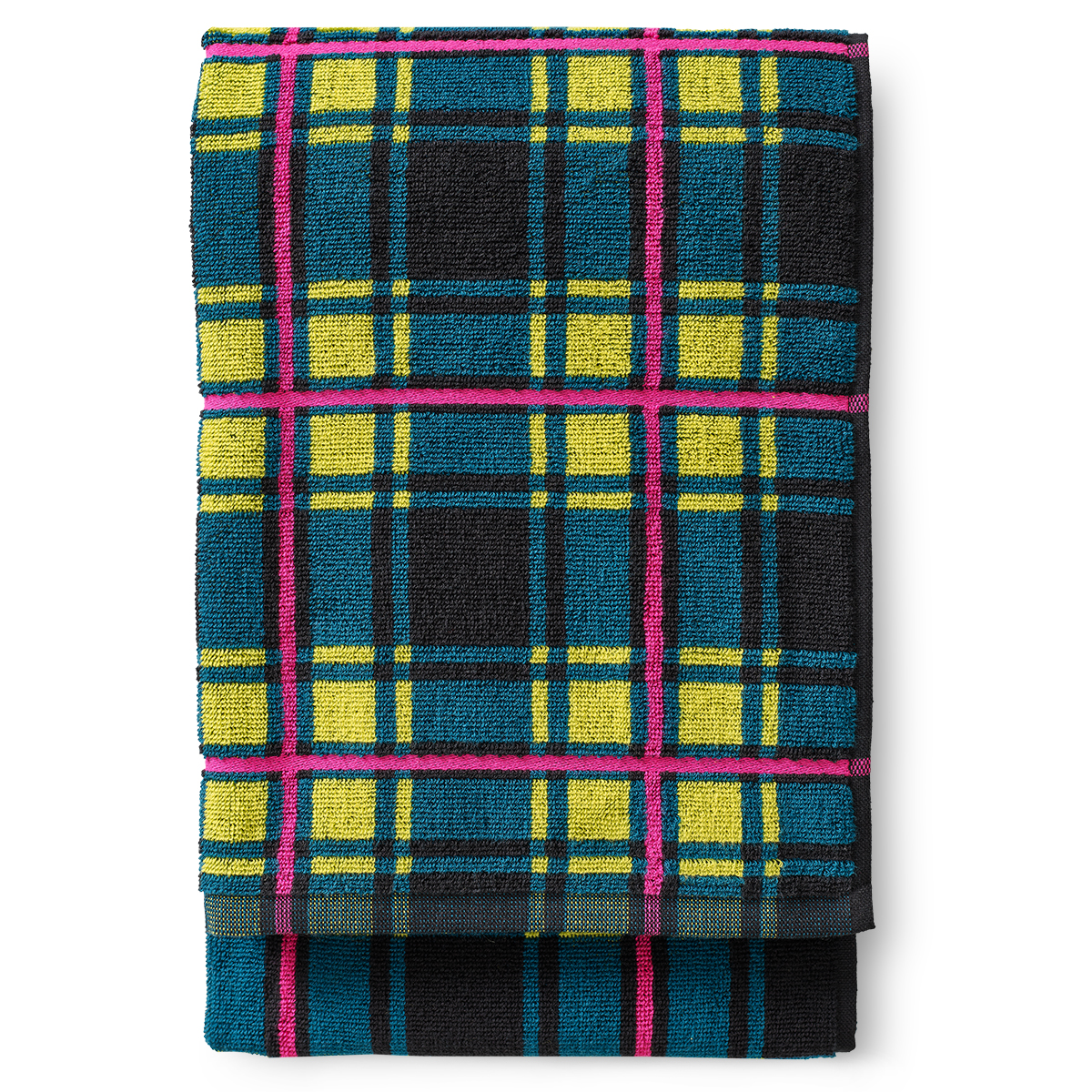 Finlayson Tartaani Petrol / Multi Bath Towel Finlayson Bath Towels
