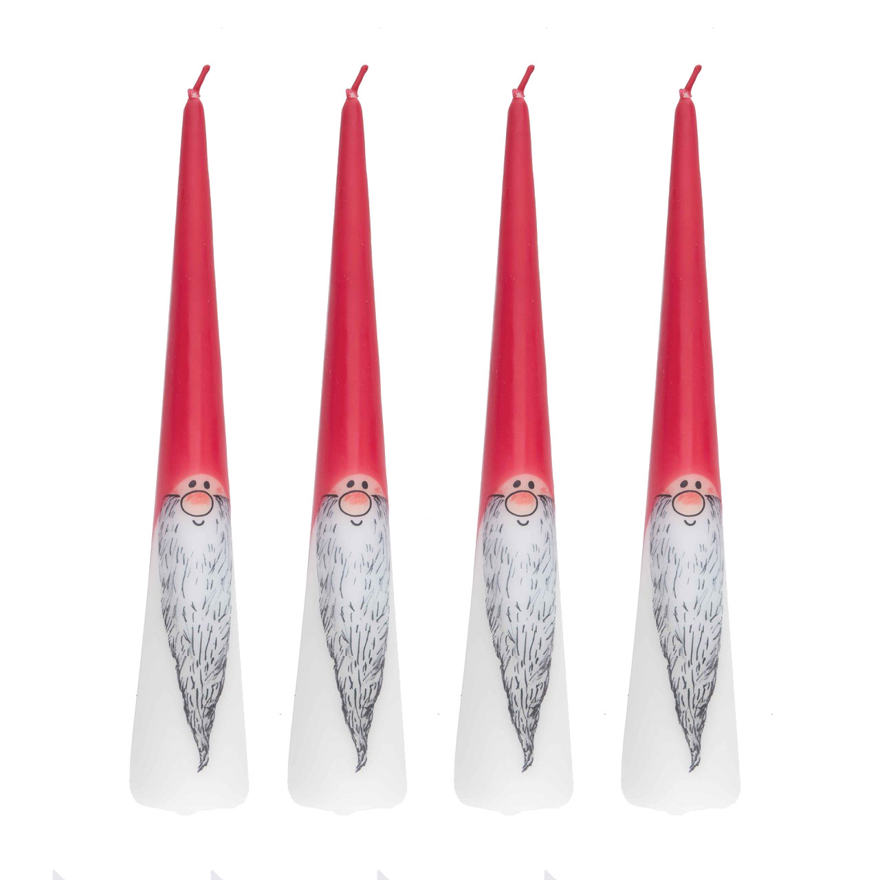 Finnish Bearded Elf Cone Candles Set of 4 Staff Favorites