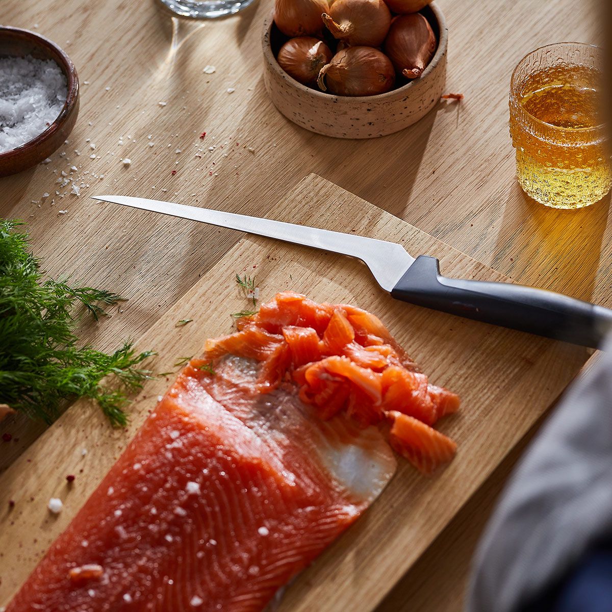 Fiskars Hard Edge Filleting Knife - Outlet Sale