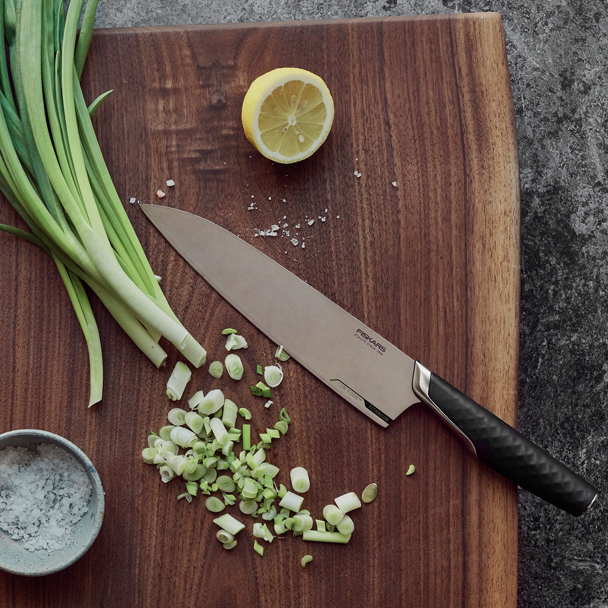 Fiskars Titanium Large Cook's Knife Fiskars Kitchen Knives