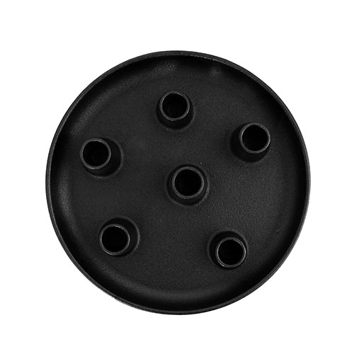 iittala Allas Round Cast Iron Candle Holder iittala Candle Holders