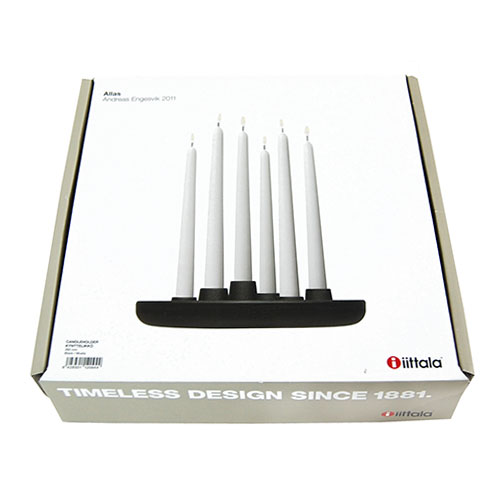 iittala Allas Round Cast Iron Candle Holder iittala Candle Holders