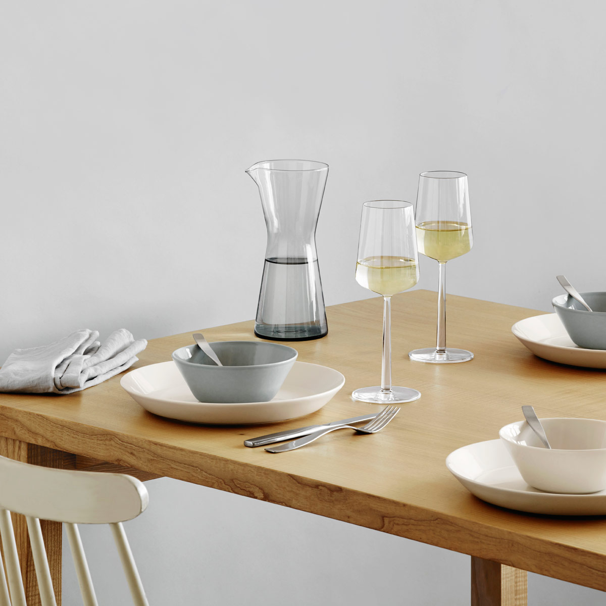 iittala Essence White Wine Glasses (Set of 4) Finnish Wedding Gifts