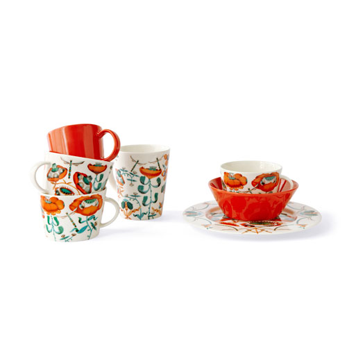 iittala Korento Coffee Cup and Saucer iittala Korento