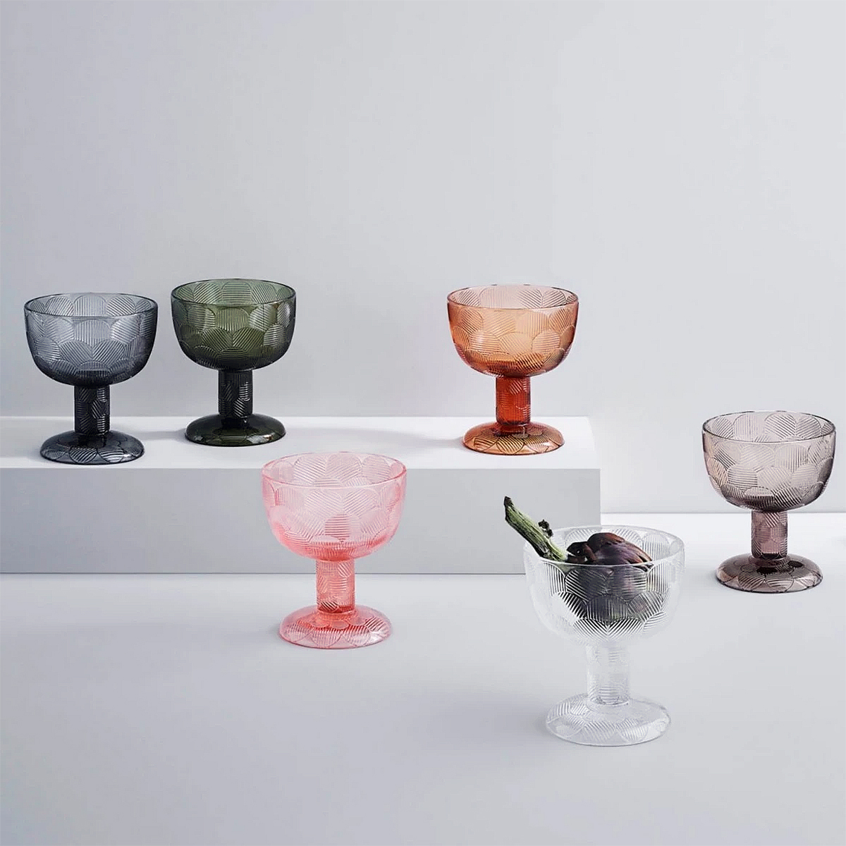 iittala Miranda Footed Bowls