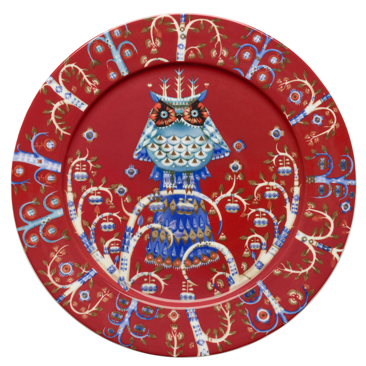 iittala Taika Red Dinner Plate - 10-1/2