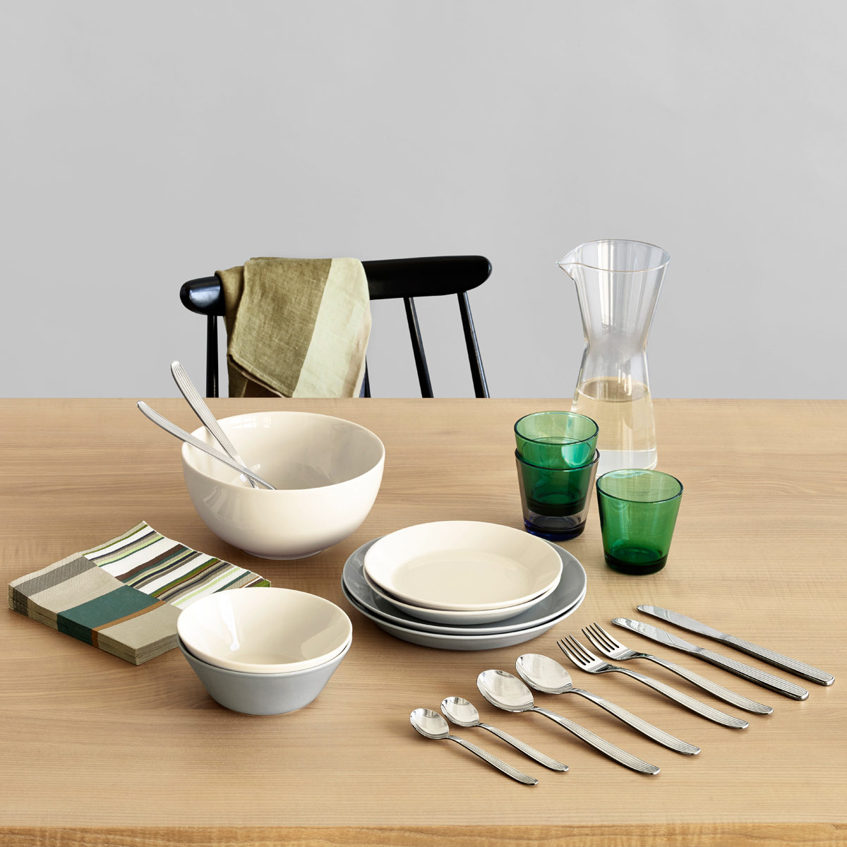 iittala Teema White Small Curved Serving Bowl iittala Teema Curved