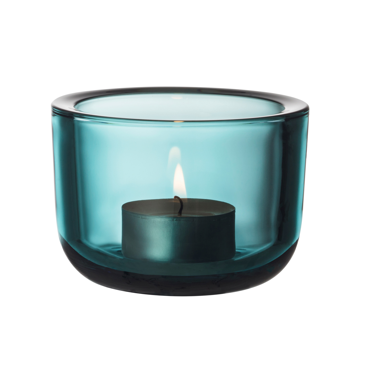 iittala Valkea Sea Blue Candle Holder Outlet Sale