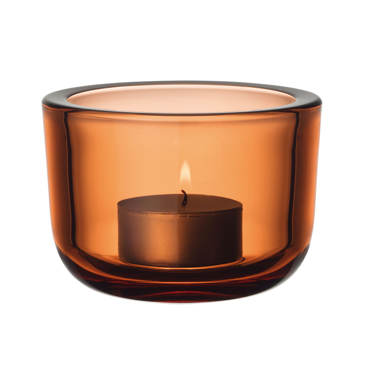 iittala Valkea Seville Orange Tealight Candle Holder Outlet Sale