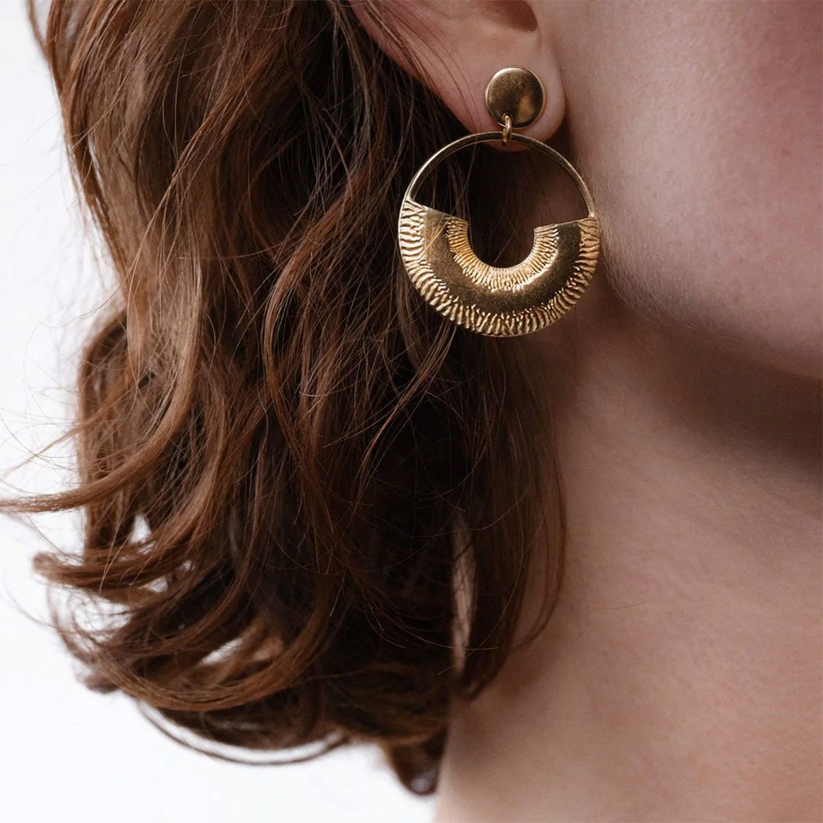 Kalevala Arcs Bronze Earrings Kalevala Earrings