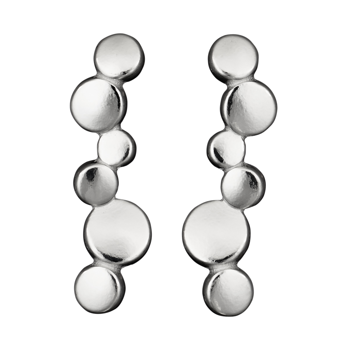 Kalevala Heijastuksia Silver Earrings Kalevala Earrings