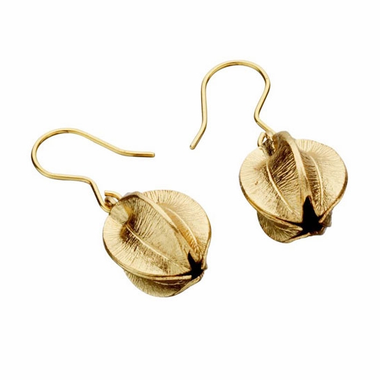 Kalevala Snowflower Bronze Earrings Kalevala Earrings