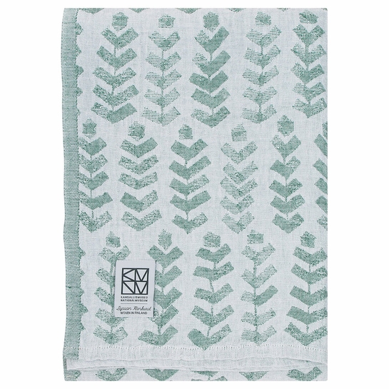 Lapuan Kankurit Ruusu x Hvittrask Aspen Green Sauna / Bath Towel
