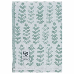Lapuan Kankurit Ruusu x Hvittrask Aspen Green Sauna / Bath Towel