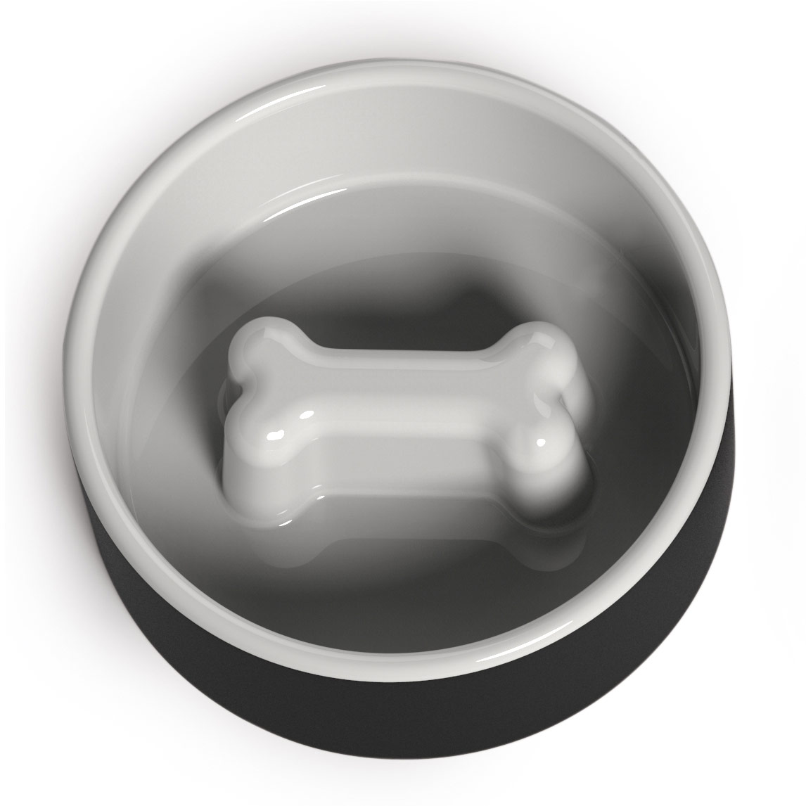 Magisso Slow Eating Bone Large Pet Bowl