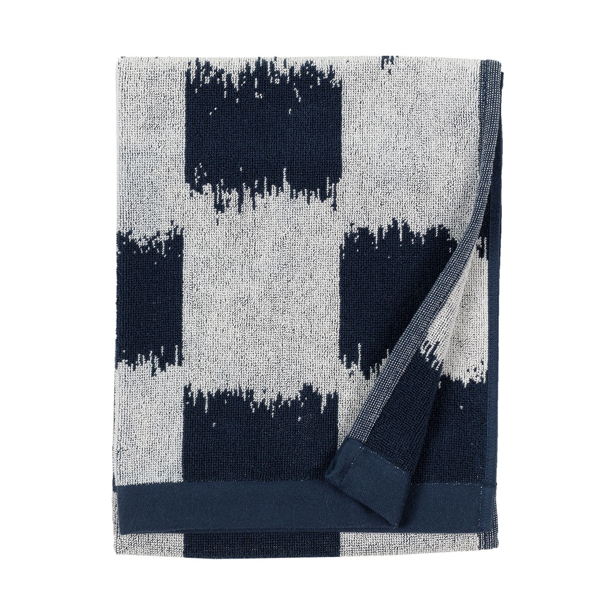 Marimekko Jakala Navy / White Hand Towel Marimekko Sale