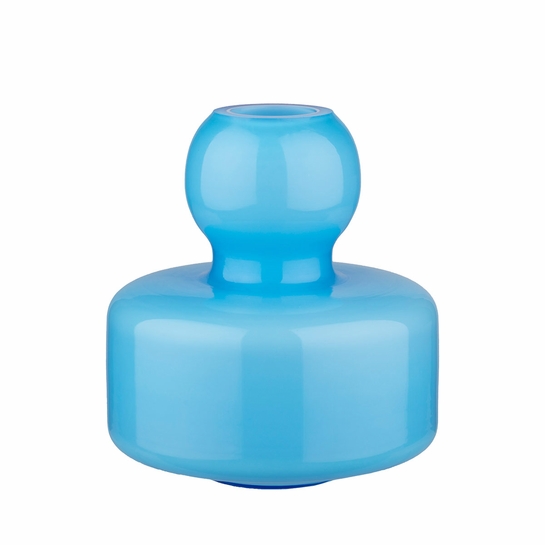 Marimekko Aqua Blue Flower Vase Marimekko Vases, Plant Pots, & Candle