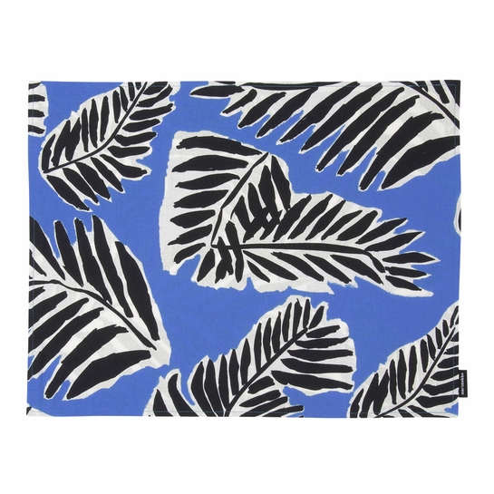 Marimekko Babassu Blue Acryliccoated Cotton Placemat Placemats