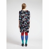 Marimekko Black/Multi Drop Dress