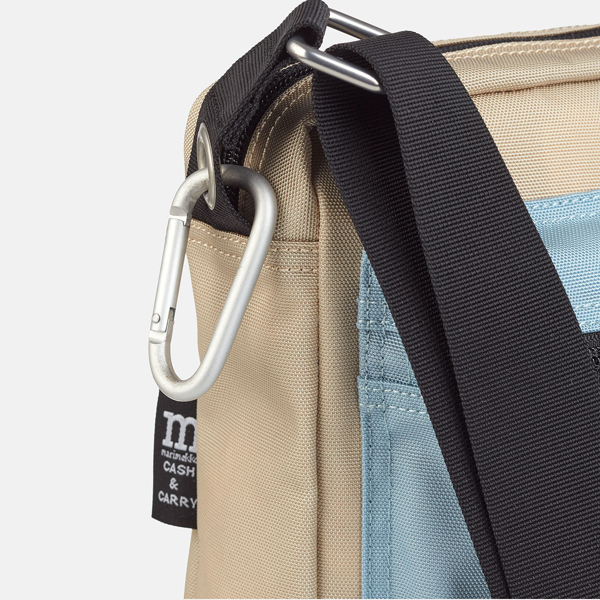 Marimekko Blue / Khaki Cash & Carry Bag Marimekko Handbags & Shoulder