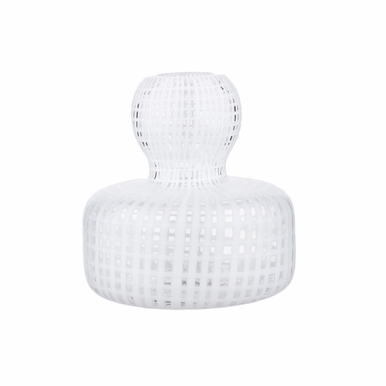 Marimekko Clear / White Flower Vase