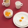 Marimekko Iso Unikko Sand / White Dinner Plate