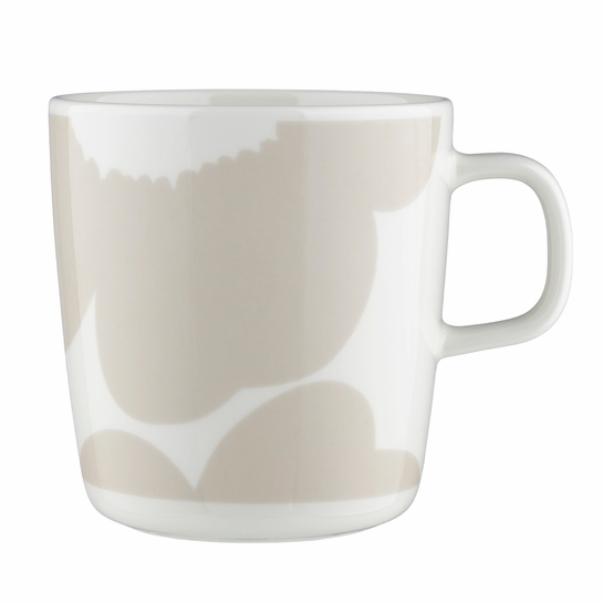 Marimekko Iso Unikko Sand / White Large Mug