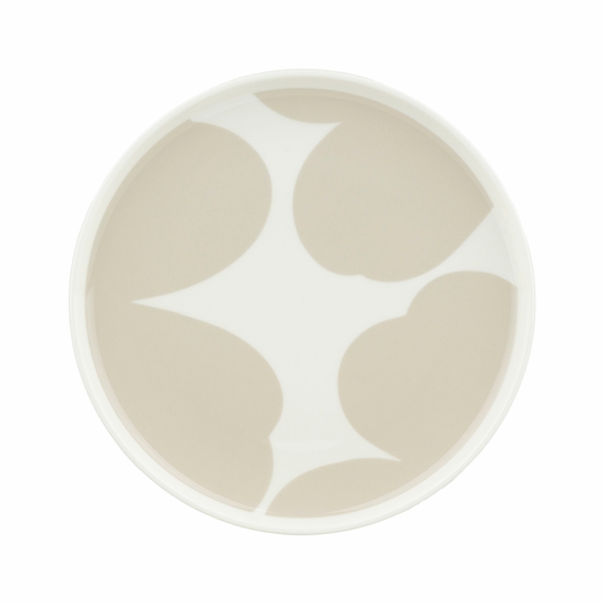 Marimekko Iso Unikko Sand / White Salad Plate