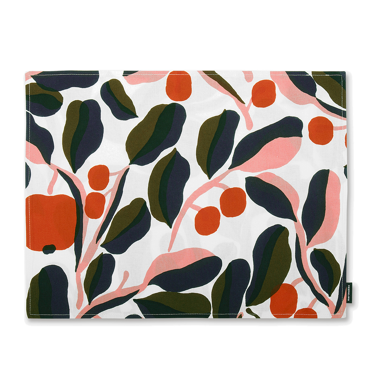 Marimekko Jaspi White / Orange Placemat Placemats