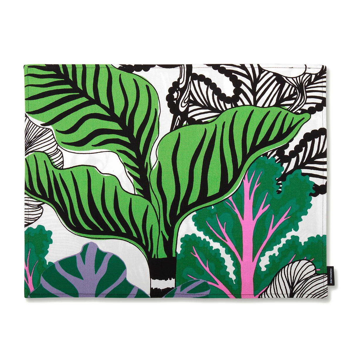 Marimekko Kaalimetsa White / Green / Violet Acryliccoated Placemat Placemats