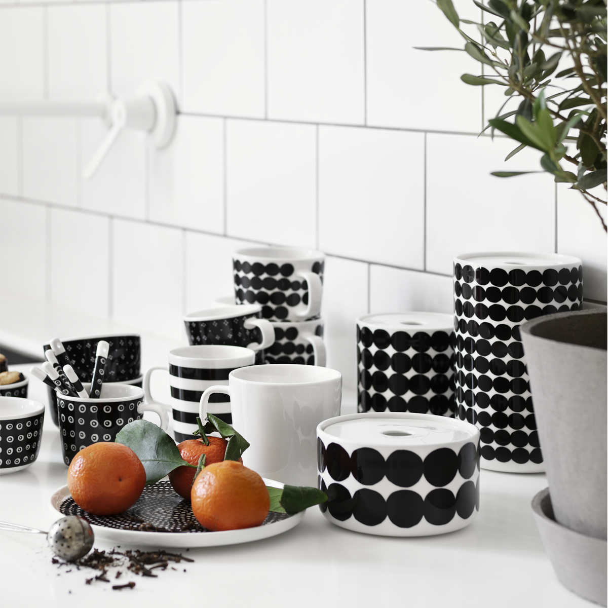 Marimekko Karakola Black Glogg Cup Marimekko Kitchen & Dining Sale
