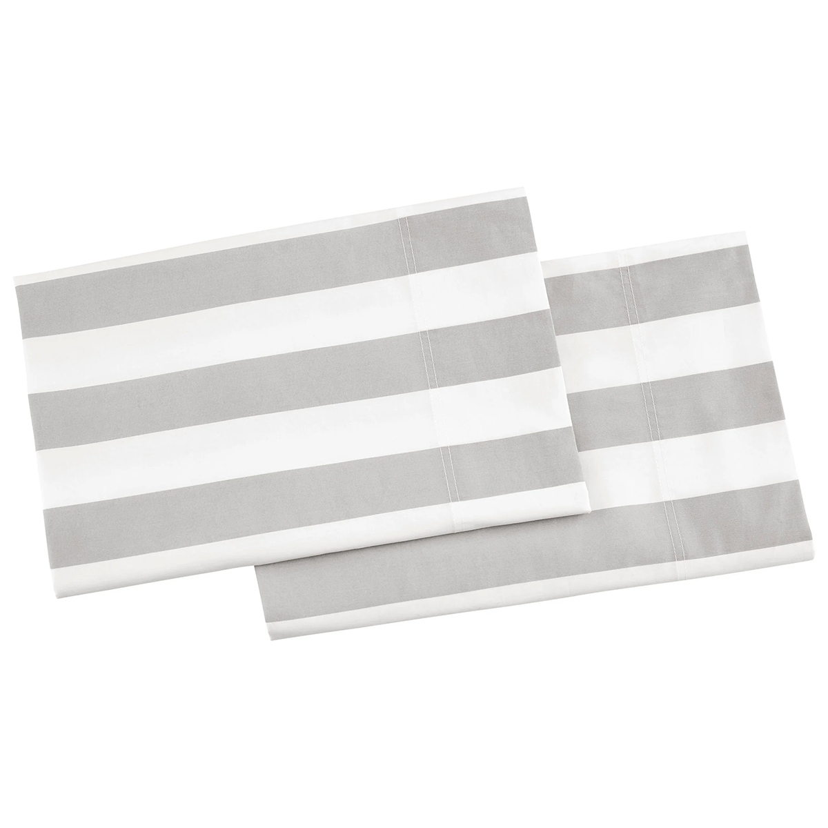 Marimekko Kesahelle White / Grey Pillowcases Set of 2 Marimekko