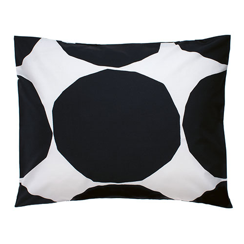 Marimekko Kivet Black King Pillowcase Set Marimekko Kivet Black