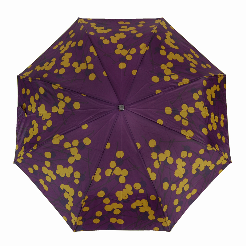 Marimekko Lumimarja Purple Auto Lux Umbrella Marimekko Umbrellas