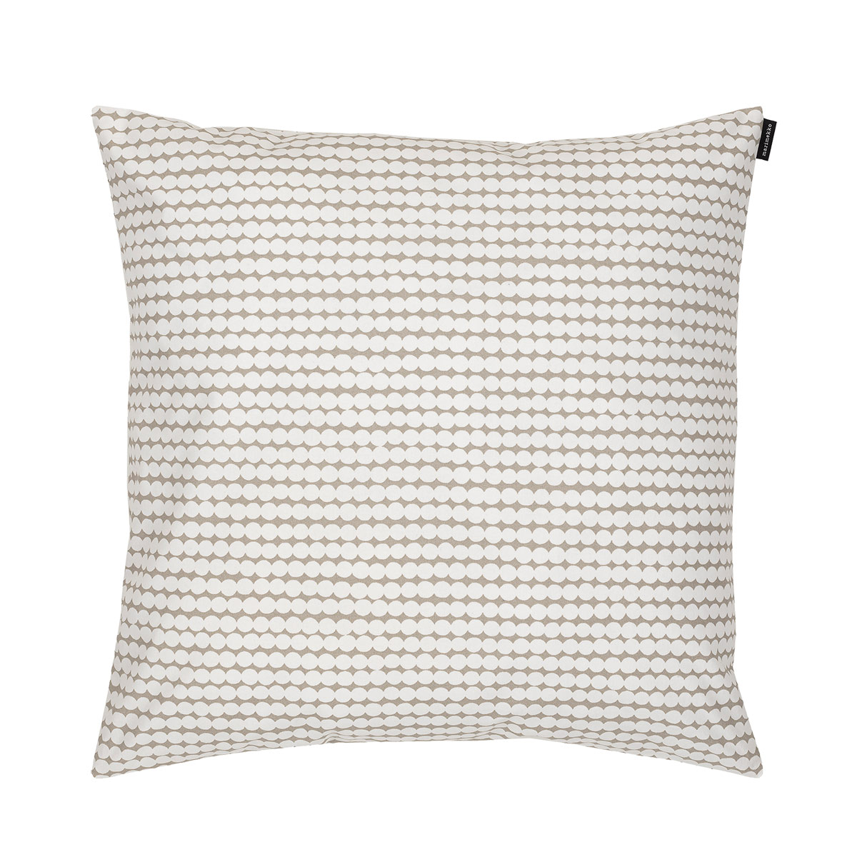 Marimekko MiniRasymatto White / Grey Large Throw Pillow Throw Pillows