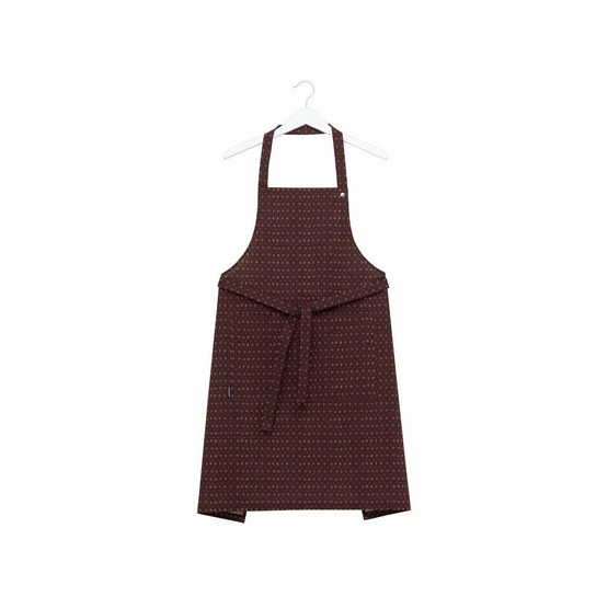 Marimekko Muija Brown Apron