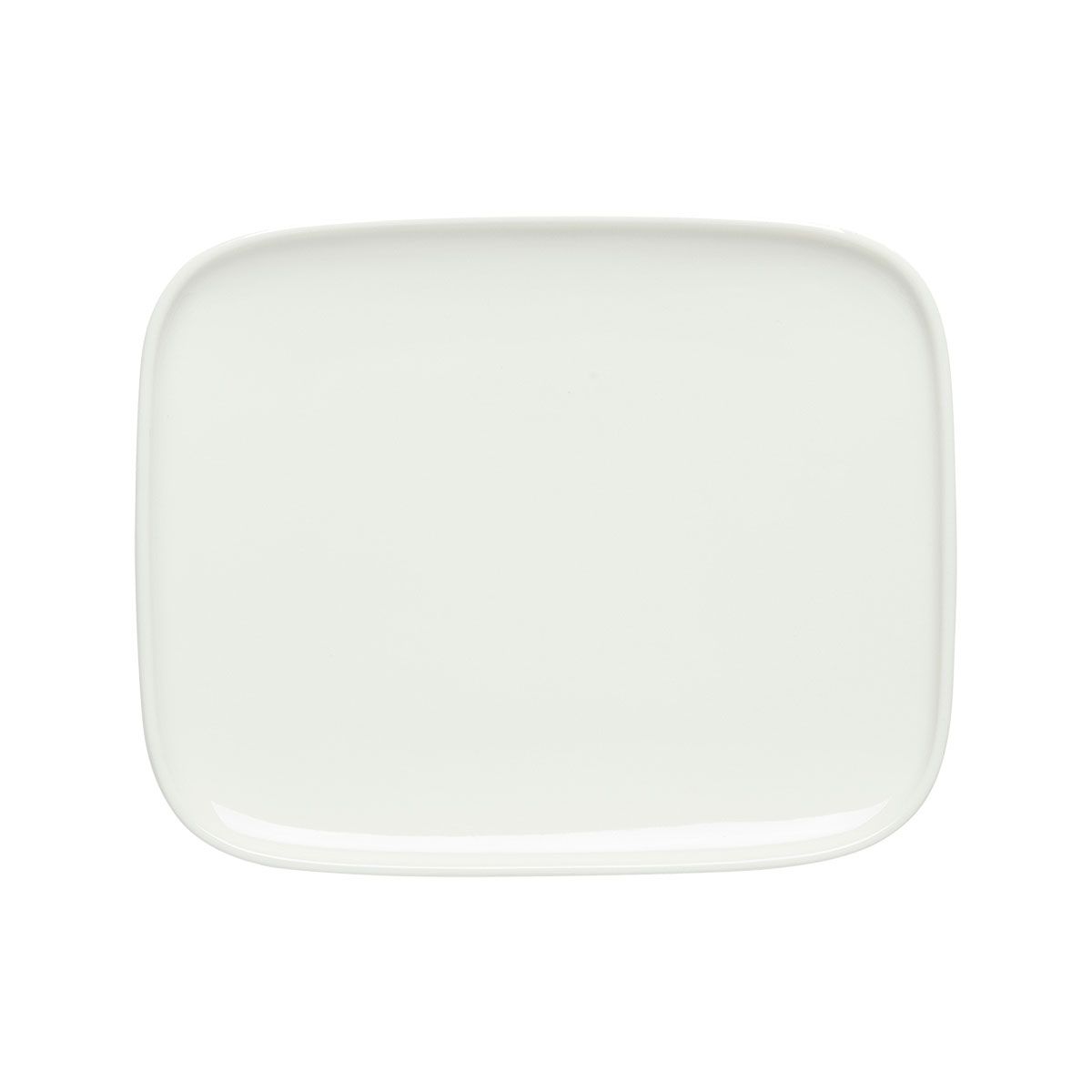 Marimekko Oiva White Rectangular Plate Marimekko Oiva Solid Color Dinnerware