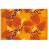 Marimekko Orange/Yellow Kumina Fabric
