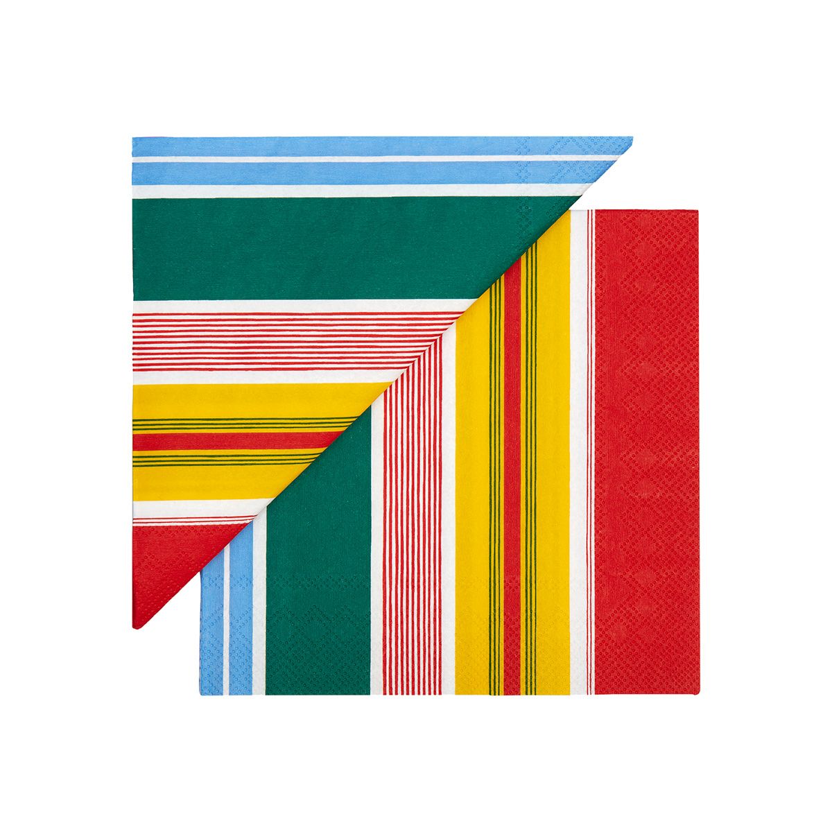 Marimekko Paraati White / Multicolored Cocktail Napkins Marimekko Napkins