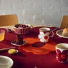 Marimekko Piccolo Dark Red / Sand Bowl with Handles