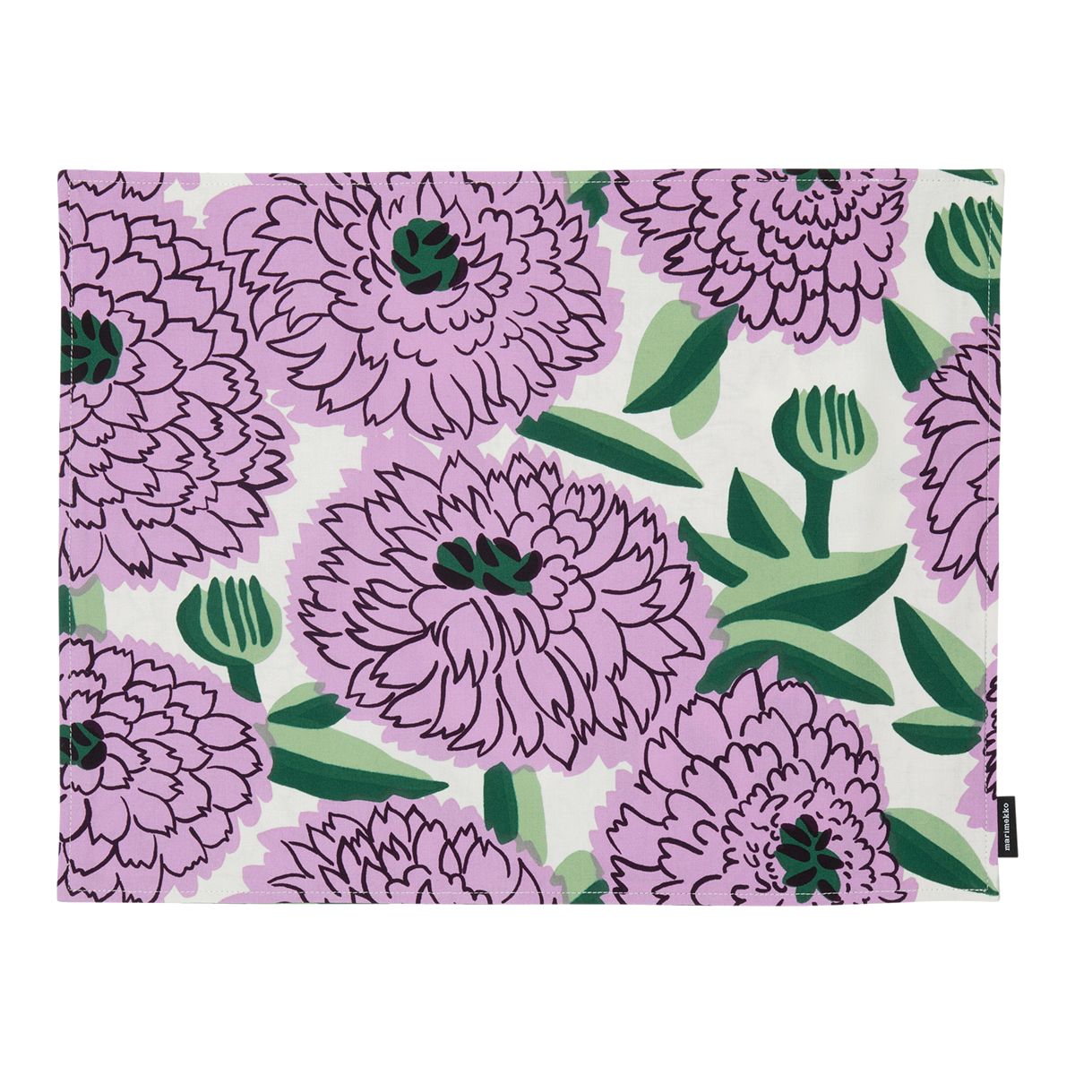 Marimekko Primavera White / Lilac / Green Acryliccoated Placemat Kitchen & Dining Sale