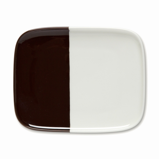 Marimekko Puolikas Brown Small Plate Marimekko Plates