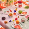 Marimekko Puutarhakutsut White / Orange / Green Dessert Bowl